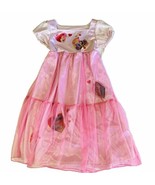 Disney Princess Pajama Dress Size 3T Ariel Jasmine Tiana Snow White Moana - £12.50 GBP