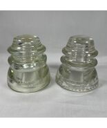 A COLLECTION OF 2- 4” HEMINGRAY INSULATORS 1 - 42 AND 1 - 45 - $12.86