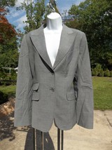 NWT TALBOTS GRAY BLAZER 12 $199 - £47.54 GBP