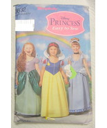 Disney Three Princess Sewing Patterns Simplicity 5832 Halloween - $9.78 CAD