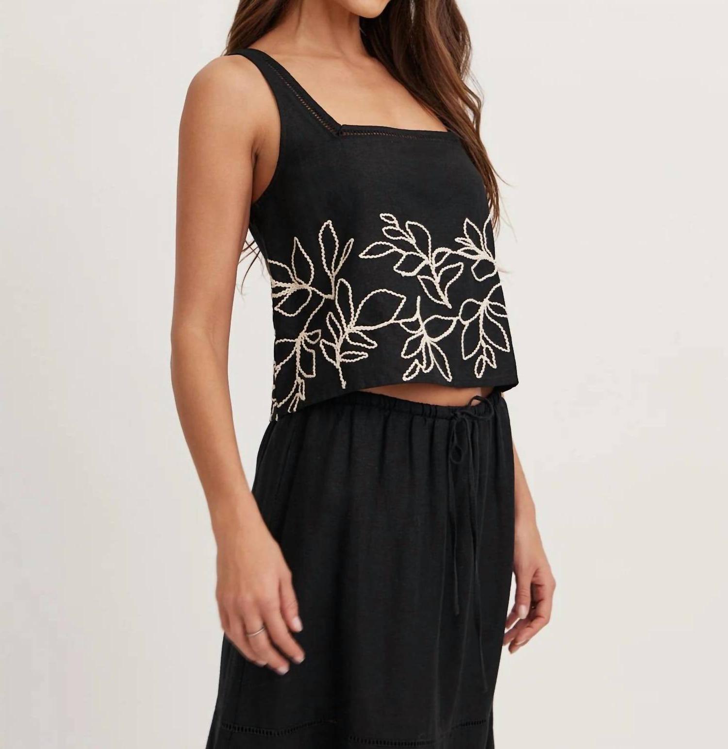 Bella Dahl Square Neck Ladder Trim Top Size XS - $100.98