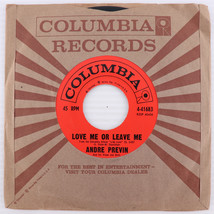 André Previn – Love Me Or Leave Me / Like Love - 1960 45 rpm 7&quot;Record 4-41683 - $7.77