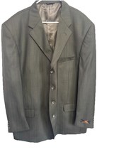 Caravelli Men’s 50L Sport Coat Blazer Jacket Gray Superior 150’s Italy- ... - $45.00