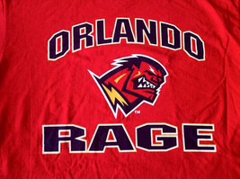XFL Football Orlando Rage Embroidered Adult T-Shirt S-6XL, LT-4XLT NFL New - $19.22+
