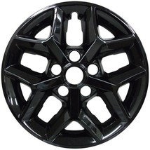 Fits 2020-2024 Kia Soul S # 6020-GB One Single 16&quot; Gloss Black Wheel Skin New - £25.20 GBP