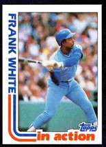 Kansas City Royals Frank White 1982 Topps Baseball Card #646 nr mt ! - £0.39 GBP