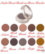 STUDIO BRUSH ON CAKE EYE BROW EYEBROW MAKEUP POWDER NEW - $15.99