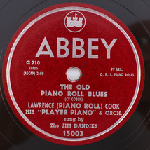 Lawrence Cook - Old Piano Roll Blues/Why Do They Always 1950 78 pm Record 15003 - £14.25 GBP
