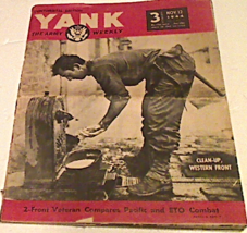 YANK Magazine Scarce ContInental Edition November 12, 1944 Fair To Good - £3.98 GBP