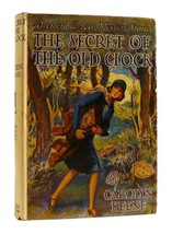 Carolyn Keene The Secret Of The Old Clock Nancy Drew Mystery Stories 1st Edition - £140.89 GBP