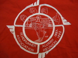 Vintage Roadrunner Association Alumni Reunion 1992 Red Men's T Shirt M - £13.23 GBP