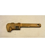 Vintage Herbrand Co. Brass Toned Bicycle Wrench 8-a - $29.69