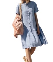 Sauths linen sundress in Light Blue - size S - $99.00