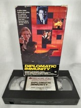 Diplomatic Immunity Promo VHS 1991 Action Thriller Meg Foster Drago The ... - £21.95 GBP