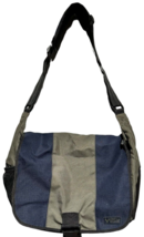 American Eagle Outfitters Type 423 Messenger Laptop Bag Blue/Green - $159.21 MXN