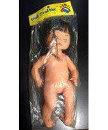 Vintage BNOS Doll Craftin&#39; 158-40 Ethnic Doll Oriental Girl - 12 inch - £15.63 GBP