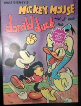 Vintage Walt Disney&#39;s Mickey Mouse Donald Duck And All Their Pals 1930&#39;s Special - £19.52 GBP