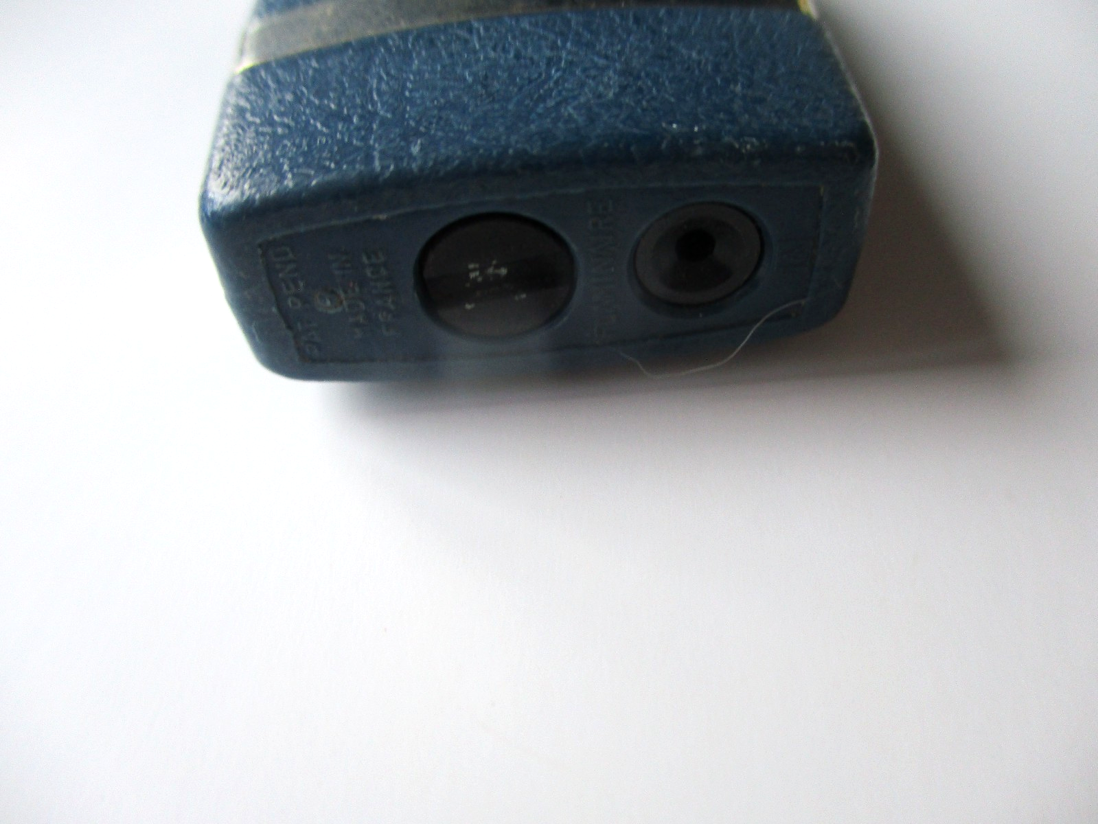 FLAMINAIRE CIGARETTE LIGHTER BLUE & SILVER MADE IN FRANCE UNTESTED Item image 4