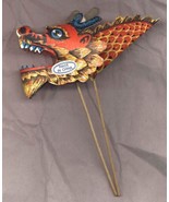 Vintage Chinese New Year&#39;s Paper Dragon Festival Toy NOS - $12.50