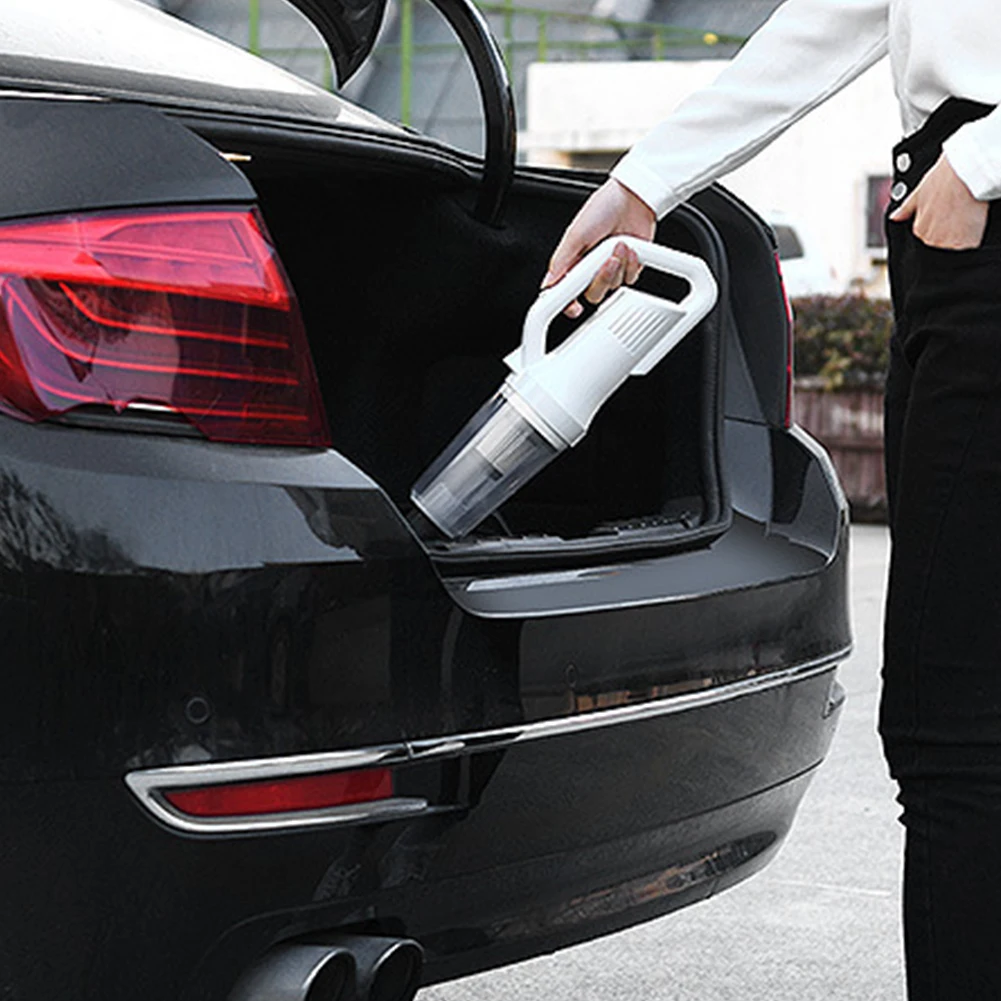 Wireless Car Vacuum Cleaner Handheld Dust Catcher Super Power Household Cleaning - £17.82 GBP+