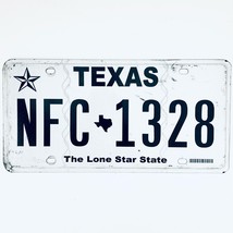  United States Texas Lone Star Passenger License Plate NFC 1328 - $228.53 MXN