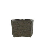 Large Curved Stacked Slate Wall Base - $1,165.19 CAD