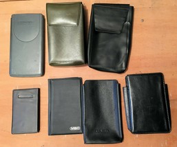 Lot of etuis and cases for vintage calculators - £7.20 GBP