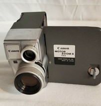 Vintage Canon 1960&#39;s Motor Zoom 8 EEE Movie Camera Parts or Repair Only ... - $557.89 MXN