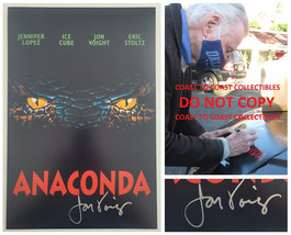 Jon Voight signed Anaconda movie Poster 12x18 photo COA exact proof auto... - $247.49