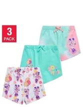 Three (3) Pack ~ ©Disney MINNIE MOUSE ~ Fleece Shorts ~ Size 6 - £21.06 GBP