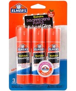 New Elmer&#39;s E520 .21 Oz Washable School Glue Sticks 3 Count - $7.99