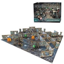 Scifi Terrain Alien Catacombs Core Set - Modular Card 40K Sci-Fi - £77.44 GBP