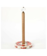 Pioneer Woman ~ Vintage Floral ~ Acacia Wood &amp; Stoneware Base Paper Towe... - €39,87 EUR
