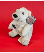 Coca Cola Polar Bear Bean Bag Plush Stuffed Animal Toy Vintage 1997 - $236.73 MXN