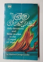The Go Gospel Discussion Guide To The Book Of Mark Manford Gutzke 1971 Paperback - £7.22 GBP