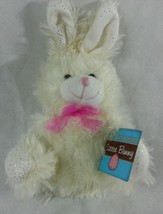 Bunny Rabbit Plush Stuffed Animal White 7&quot; SMALL (Chocolate Scented) - £34.74 GBP