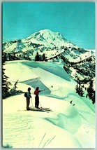 Naches Pass In Spring Mount Rainier National Park WA UNP Chrome Postcard G5 - £3.91 GBP