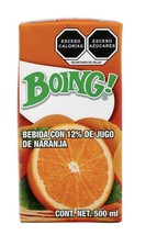 Jugo Boing Naranja | Orange Authentic Mexican Juice 500 ml Pack of 6 - $24.95
