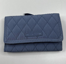 Vera bradley NWT RFID Euro wallet rustic blue  B11 - £30.59 GBP
