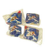 1990 Micro Machines Super Sky Carrier Lot Of 4 Wendy&#39;s Toys sealed - $15.51