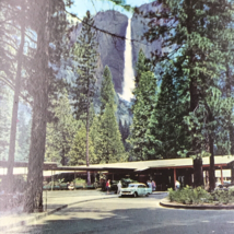 Vintage Yosemite Lodge Upper Falls National Park CA California Postcard - £5.34 GBP