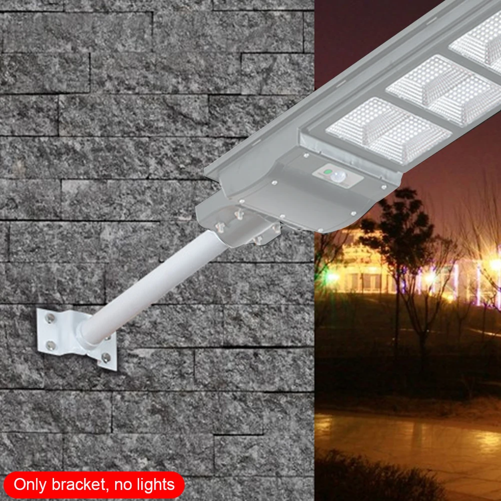Practical Patio Wall Mounted Solar Street Lamp Light Pole Yard Rust Proof Garden - £149.66 GBP
