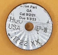 Mahr Federal .1722 XX  USA Master Setting Ring  H00 AEP-18 - $19.99