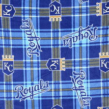 Kansas City Royals Baby Blanket Fleece Pet Lap Blue 30&quot;x 24&quot; MLB Baseball - £33.79 GBP