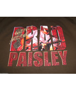 Brad Paisley Bonfires Amplifierst T-Shirt Concert Tour Tee Shirt Size La... - £23.56 GBP