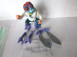 Teenage Mutant Ninja Turtles Action figure Bug Baxter Stockman 1989 Accessories - £11.57 GBP
