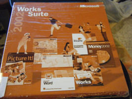 Microsoft Works Suite 2002 North America B11-00560 - £10.92 GBP