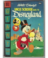 Walt Disney&#39;s Uncle Scrooge Goes To Disneyland #1 (1957) One-Shot, GIANT... - $7.00