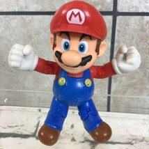 Nintendo Super Mario Bros Action Figure 4” Jointed Posable Jakks Pacific 2015 - $11.88