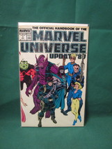 1989 Marvel - Official Handbook Of The Marvel Universe - Direct Edition ... - $1.35